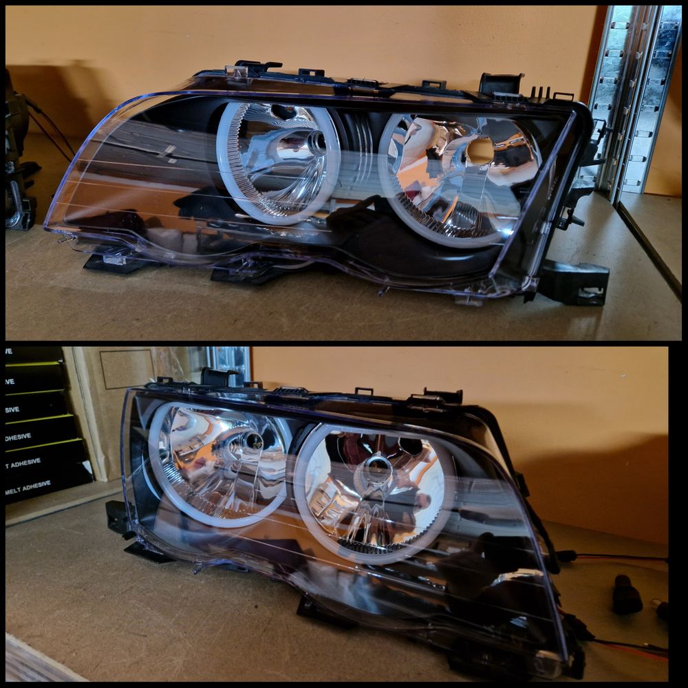 Reflektory po regeneracji Bmw e39 e53 e60 e61 e65 e81 e83 f10 f11