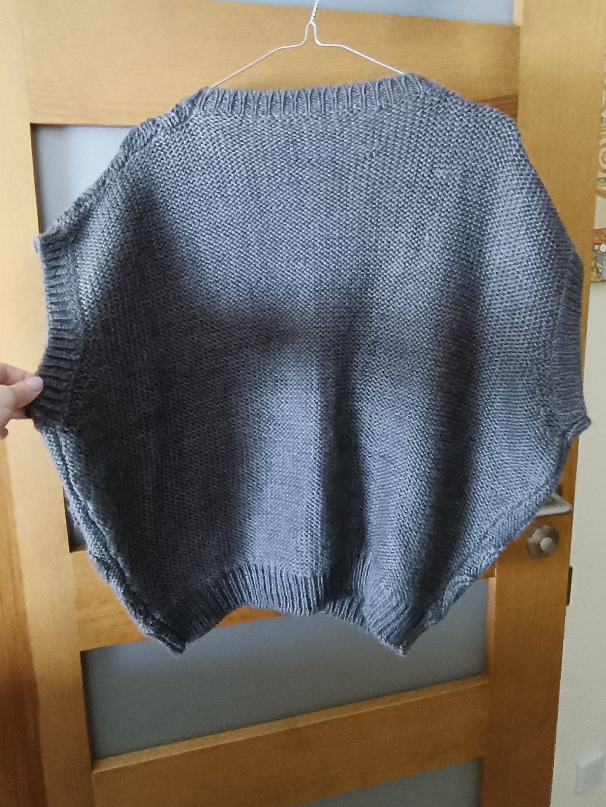 Narzutka sweter bolerko oversize