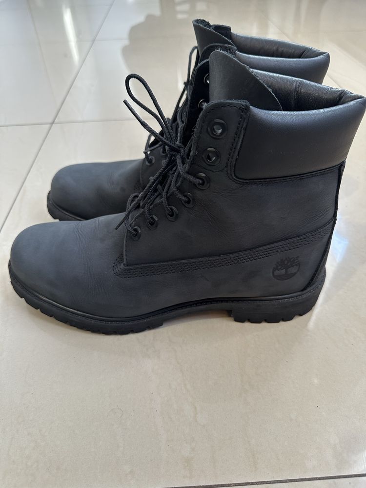 Timberland Premium 6 Inch Męskie Czarne 10.5 US