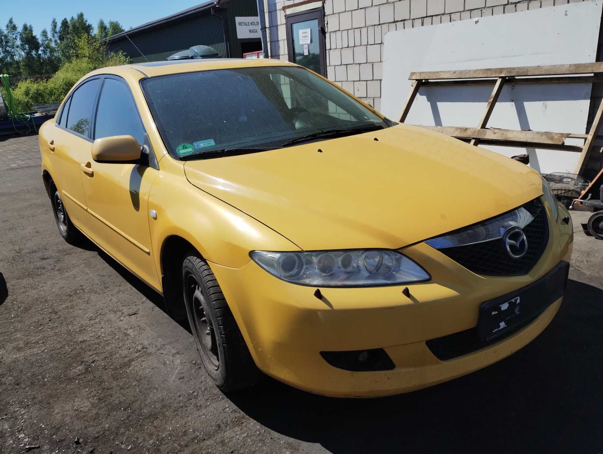 Mazda 6 GG Sedan 2.3 16V 03r Wszystkie Części Lakier 25C HAK Skóra