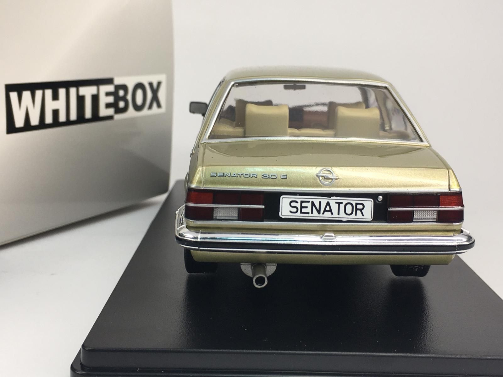 OPEL Senator A1 (1978), gold metallic - масштаб 1:24 - WHITEBOX.