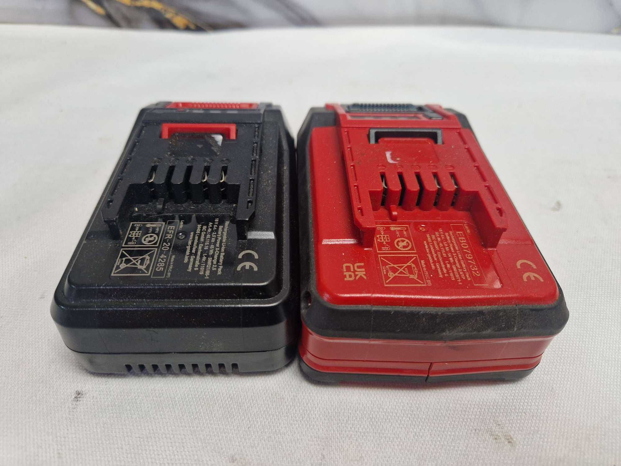 2xaku 2.0ah/3.0ah + 2x ładowarka EINHELL