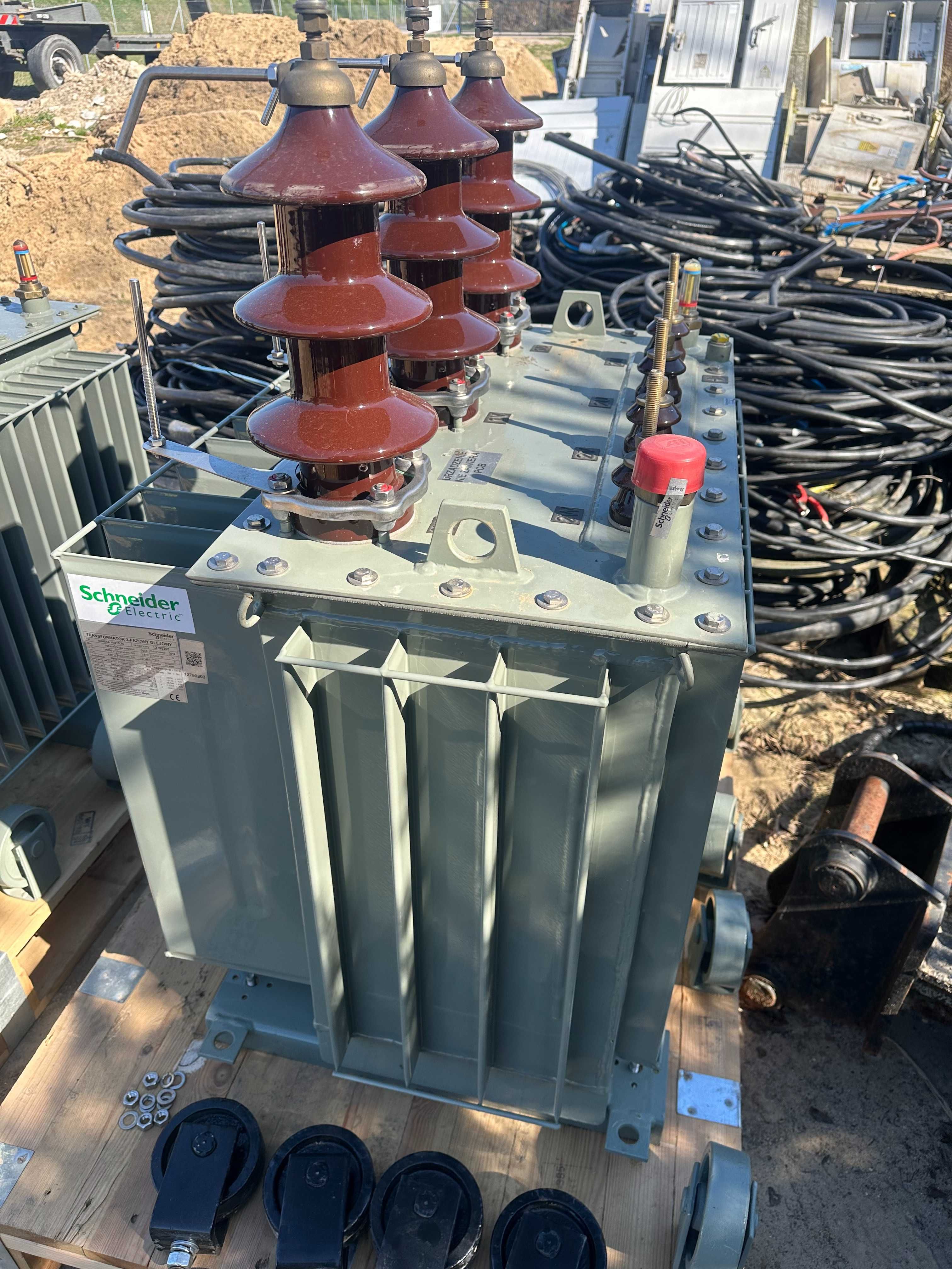 Transformator  olejowy Schneider 100 kVA -  używany