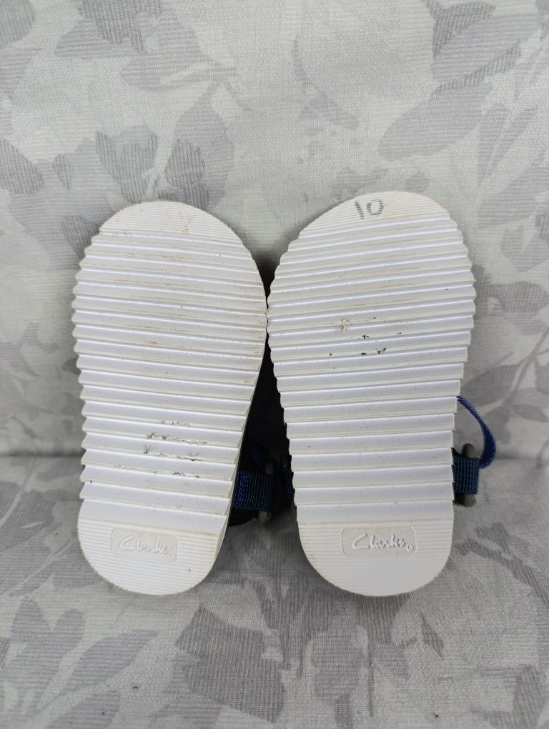 Sandały Clarks 22 Niebiesko Szare