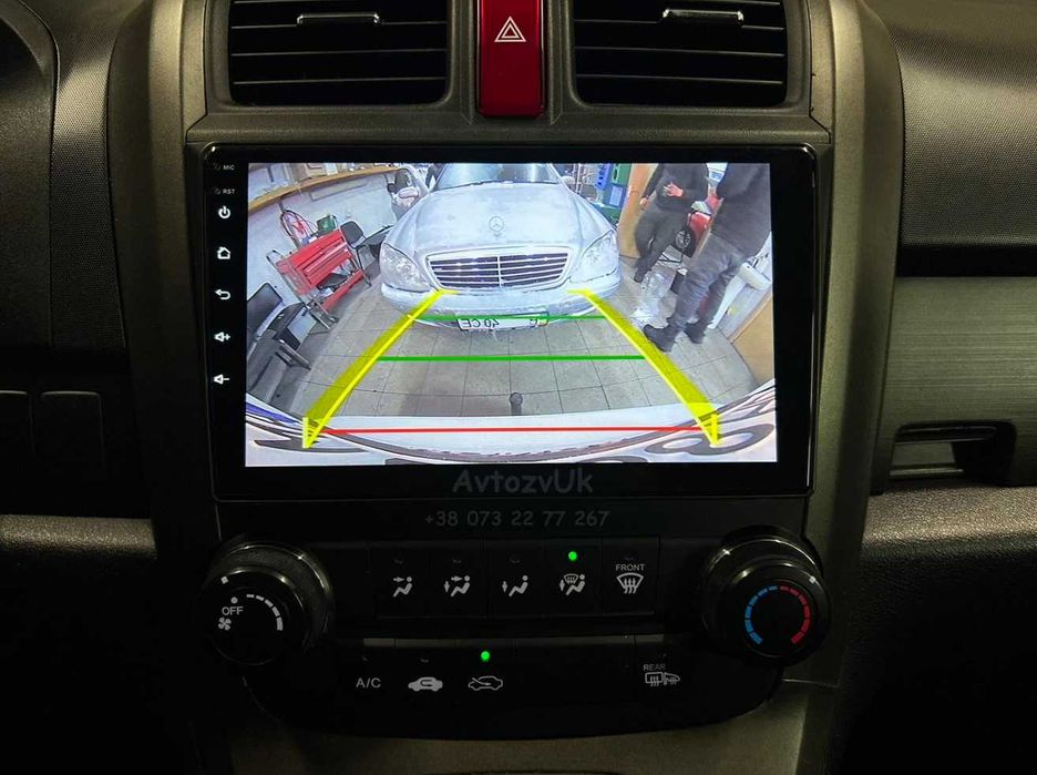Магнитола CR-V Honda CRV СРВ GPS Tesla USB 2 дин CarPlay 4G Android 14