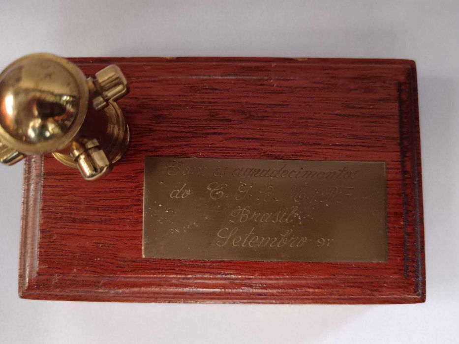 Placa alusiva aos Bombeiros - Brasil