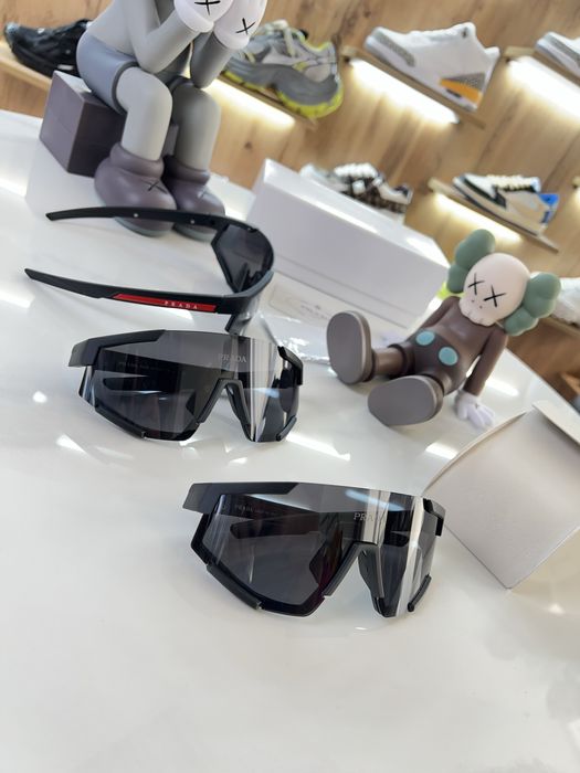 Окуляри Сонцезахисні PRADA sport Black / Red