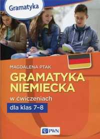 Gramatyka niemiecka w ćwiczeniach kl.7 - 8 PWN - Magdalena Ptak