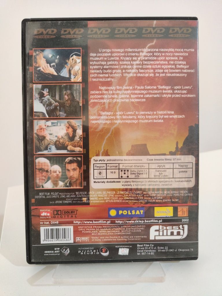 Belfegor Upiór Luwru DVD