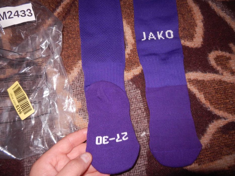 Wyprzedaż->M2433 Jako skarpetogetry piłkarskie dziecięce rozm. 27-30