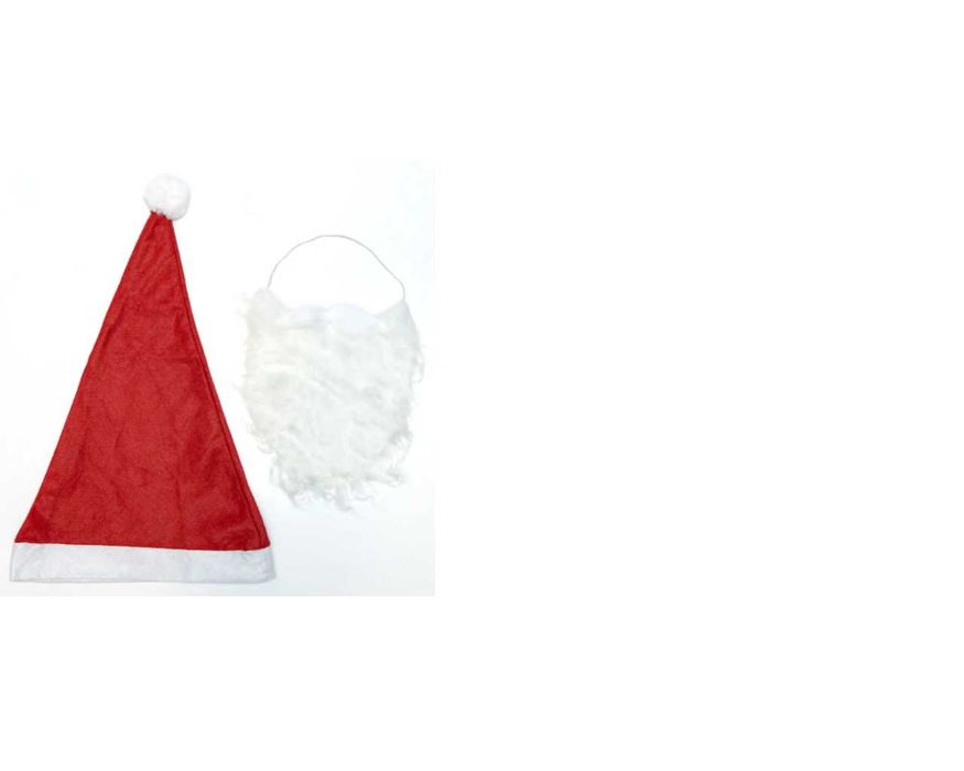 БЕЗКОШТОВНА ДОСТАВКА Костюм Санта Клаус/Миколай  дорослого, поліестер