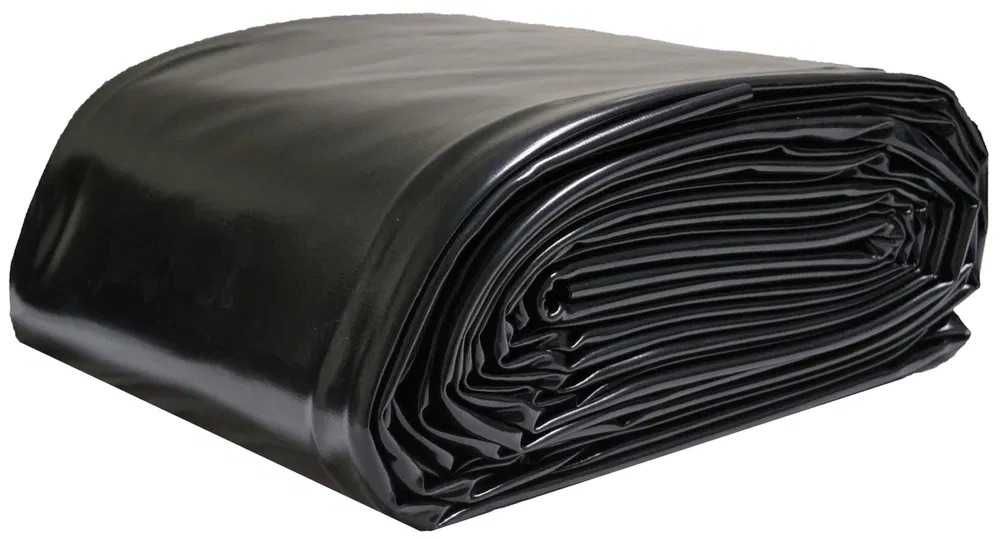 Плівка чорна технічна 250 мкм, 6×10 м — для, бліндажів,зерна,ставків