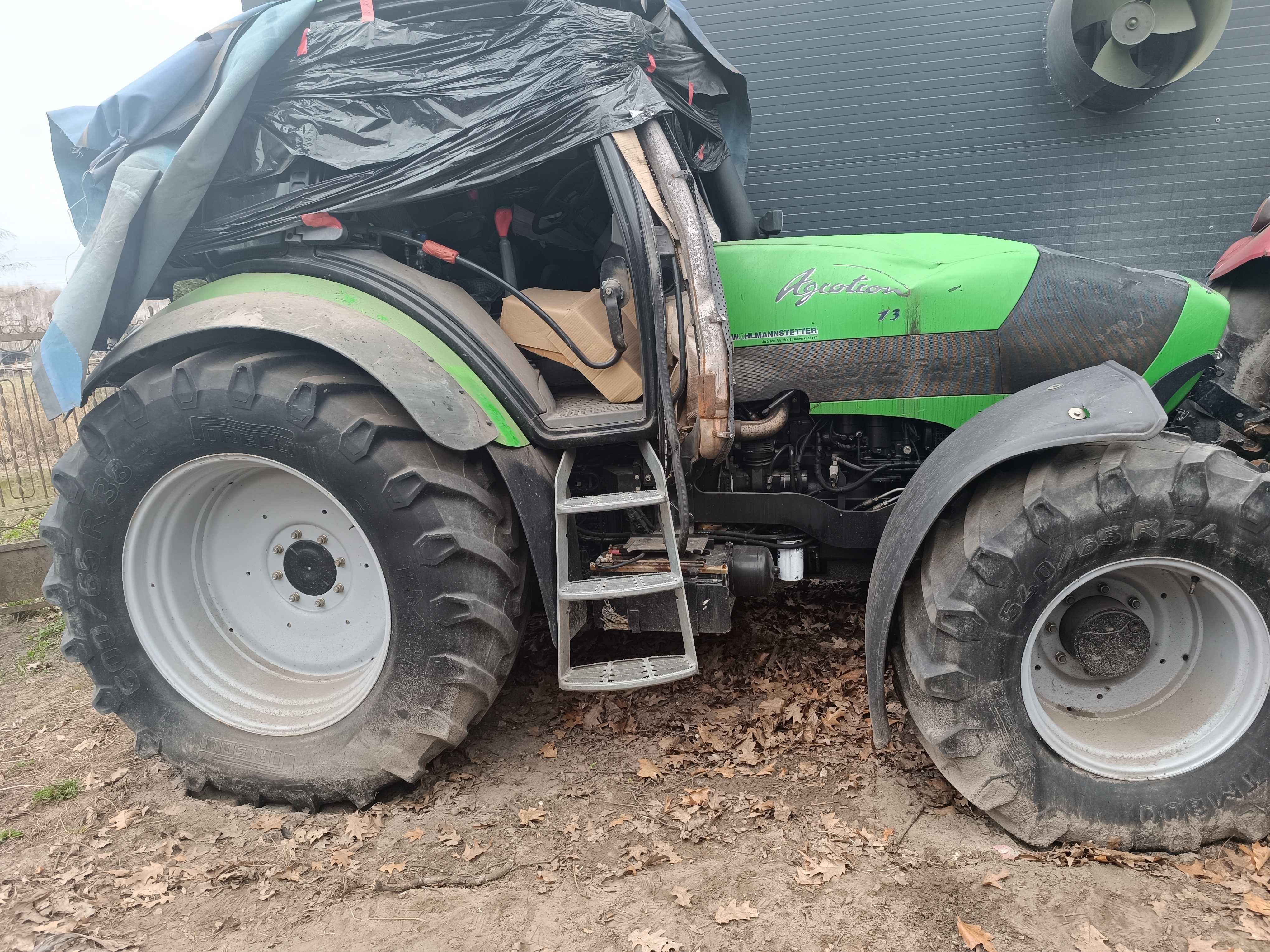 Uszkodzony w całości na sprzedaż Deutz same 130 mały przebieg sprowadz