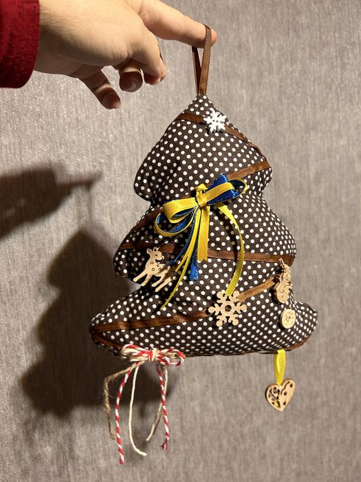 Ялинка декор новорічний різдво миколай подарунок