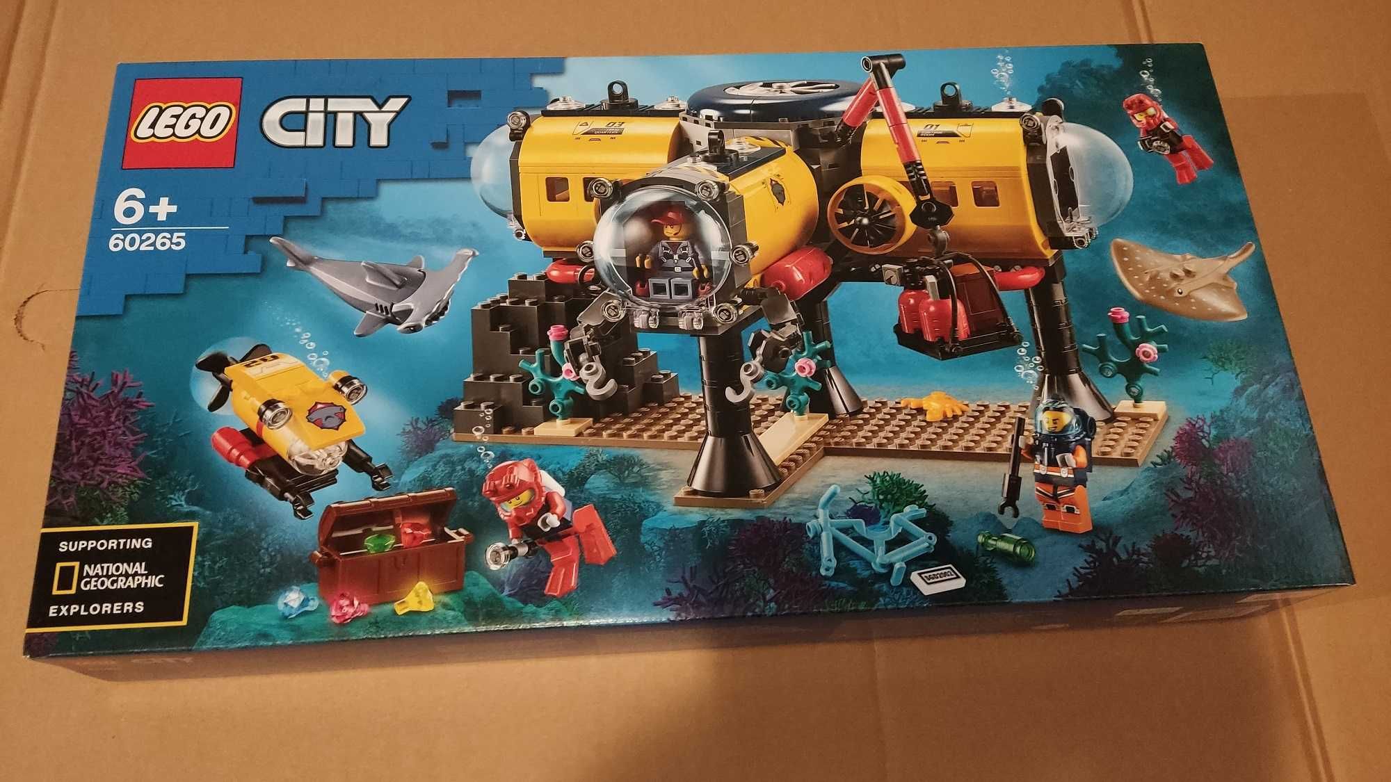 LEGO 60265 City - Baza badaczy oceanu