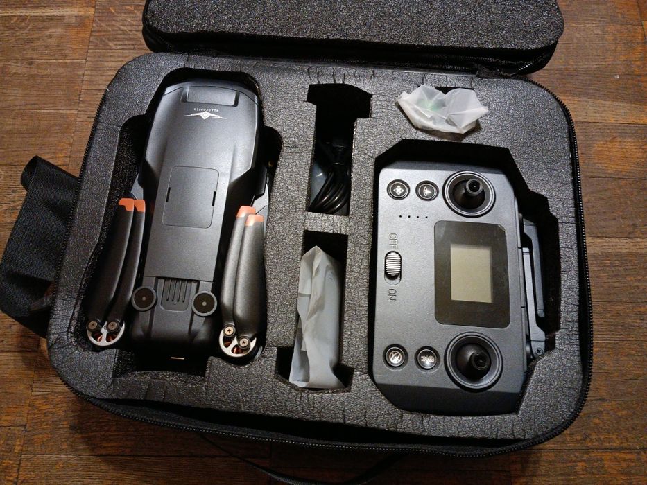 Квадрокоптер KF 106 MAX 6 K з двійною камерою на трьхосьвому підвісі