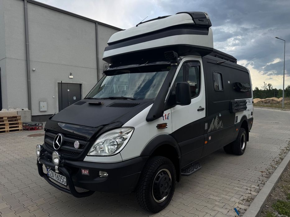 Mercedes-Benz SPRINTER  4X4, terenowy, kamper, ZAMIANA