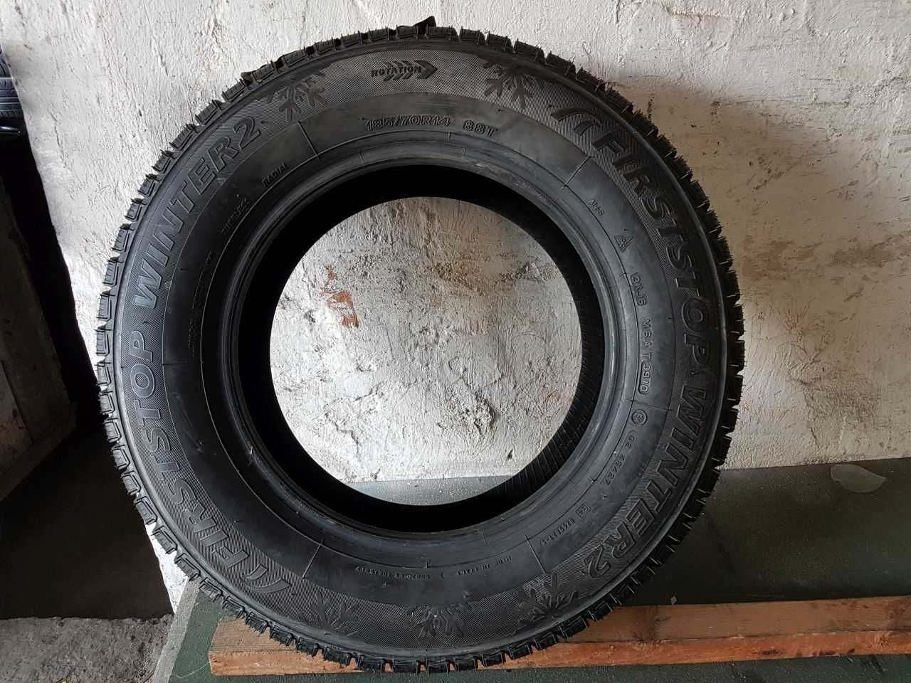 Nowa Opona zimowa pojedynka 185/70R14 9,7mm First Stop Winter 2