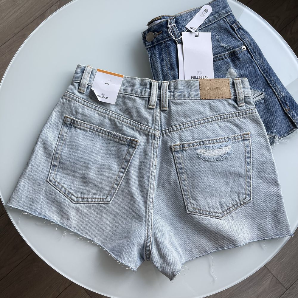 Шорти pull&bear сині / блакитні