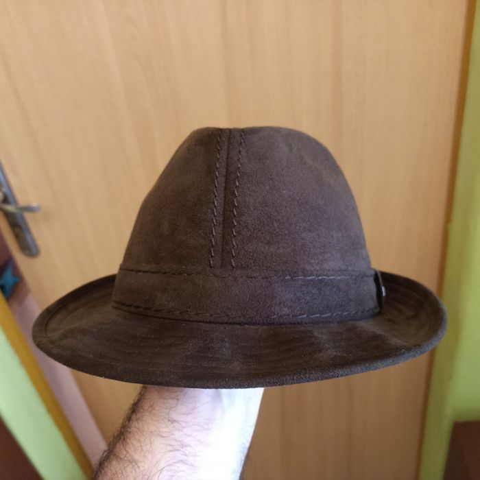 Kapelusz Mayser Alcantara typu Bucket hat , rozmiar 58 .