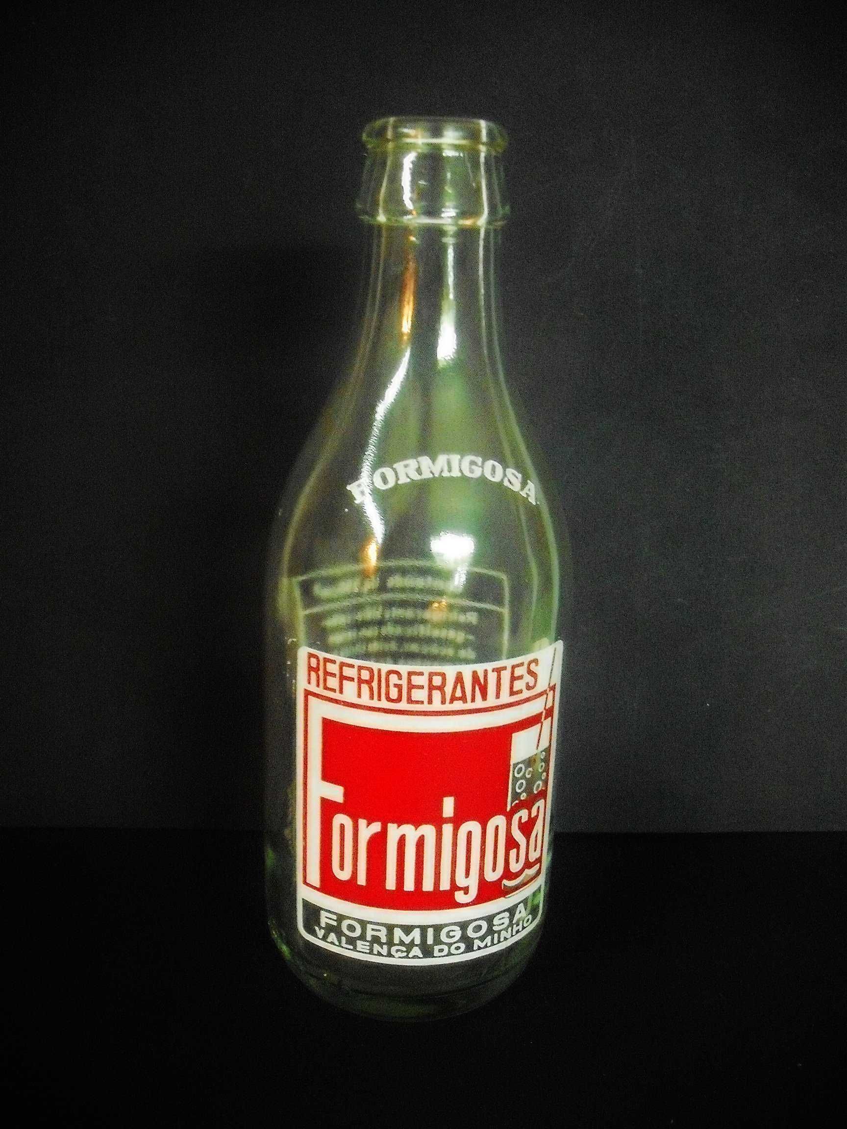 Garrafa antiga dos Refrigerantes Formigosa - Pirogravada