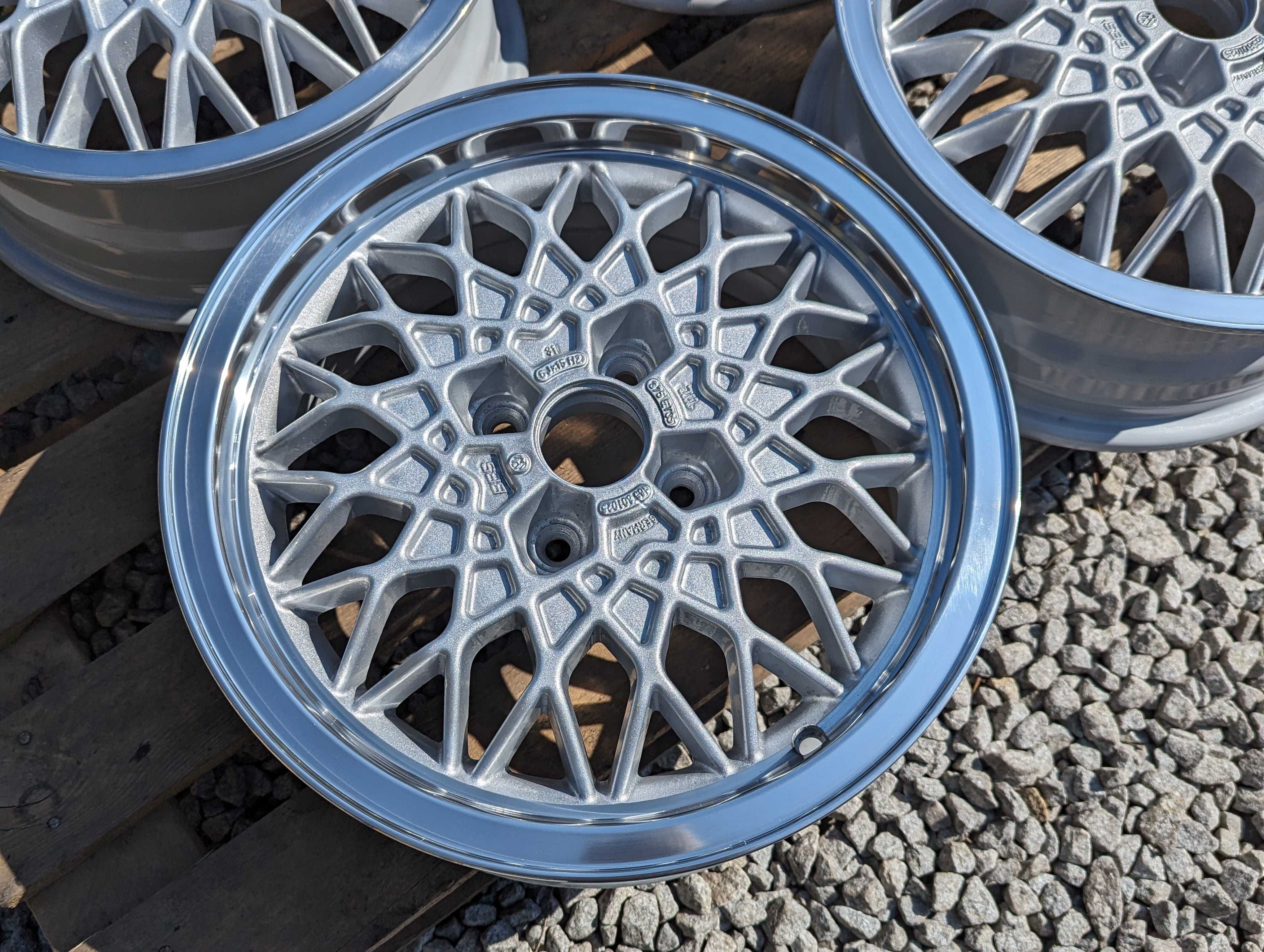 Oryginalne felgi BBS RA 15" 4x100 Golf MK1 MK2 GTI Jetta Polo