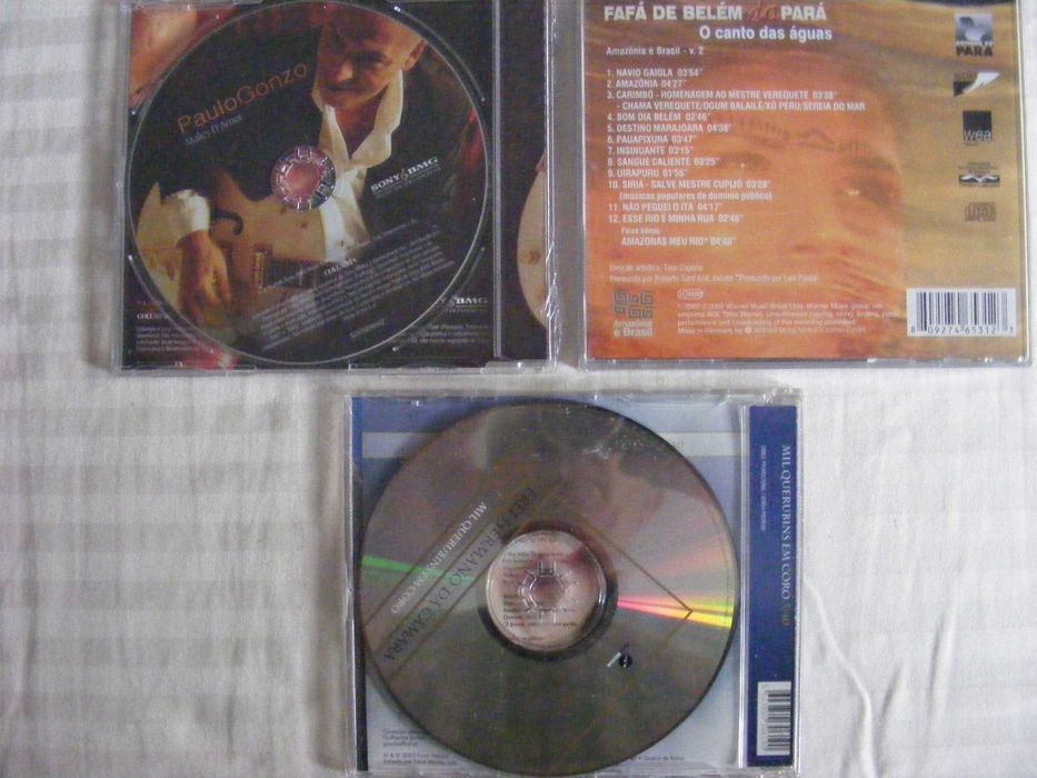 CD portugueses: Gomo, Swymmers, Revolta, Sebenta, Projecto Fuga.01
