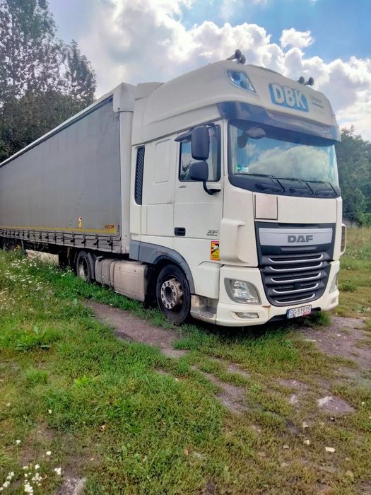 DAF XF460 FT  Sprzedam ciagnik + naczepa mega