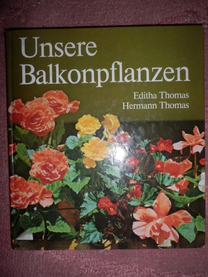 Наши балконные растения,Лучшие рецепты с тел-ния,на немецком языке