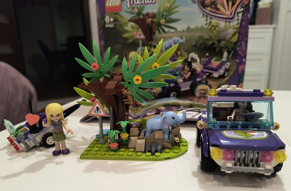 Zestaw Lego na ratunek słoniątku