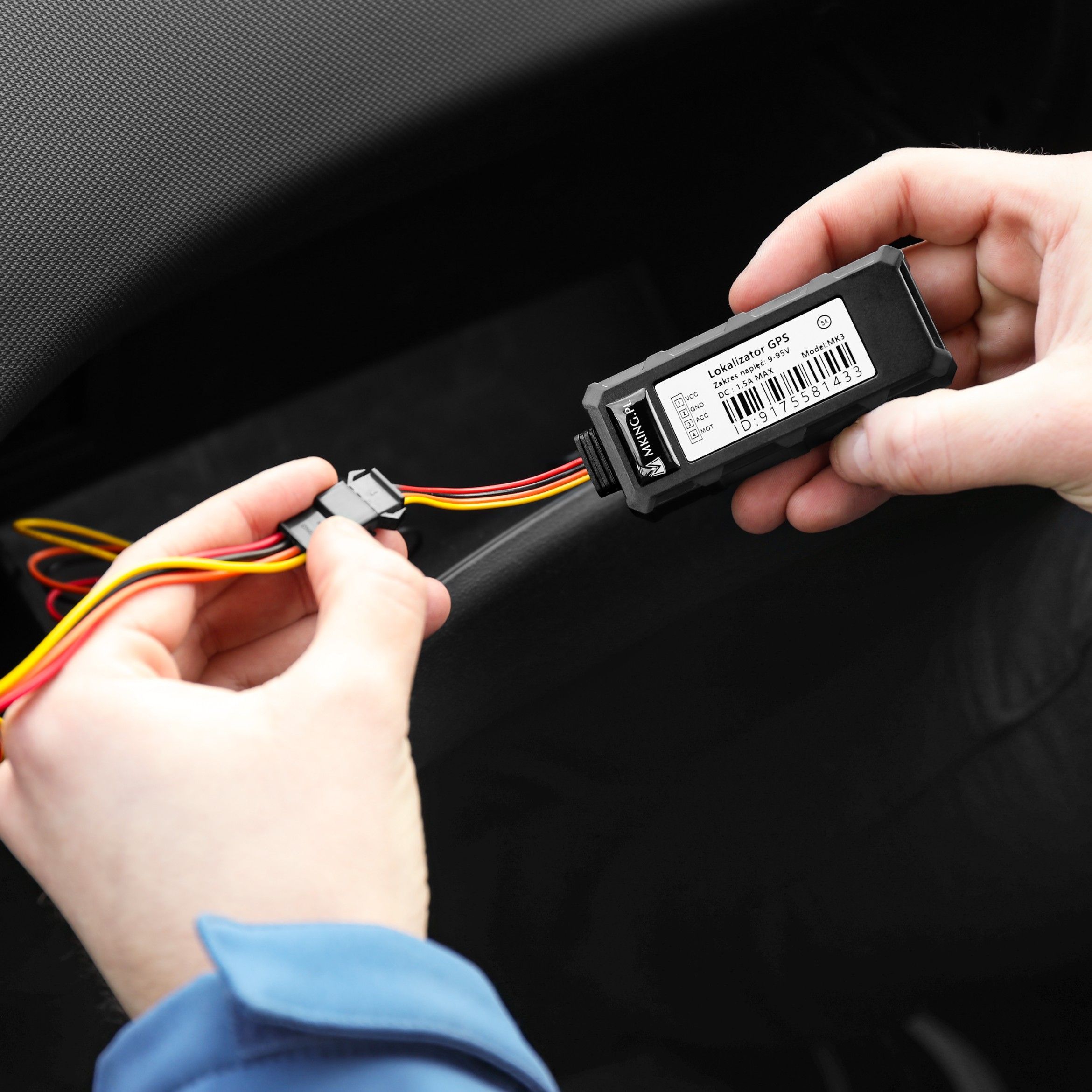 Lokalizator GPS 2G 4G sledzenie pojazdu łodzi odcięcie MK3
