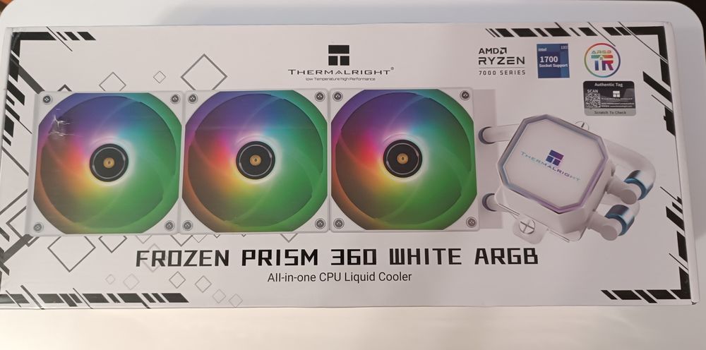 Thermalright Frozen Prism 360  – Chłodzenie wodne 360mm intel AMD argb