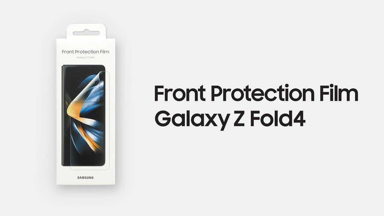 Оригинальная передняя защитная пленка 2 шт. для Samsung Galaxy Z Fold4