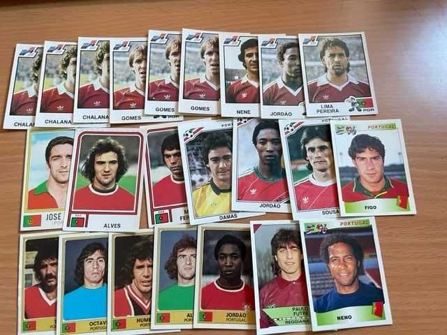 Cromos Diversos: Chalana, José Torres, Manuel Fernandes, Gomes, Futre