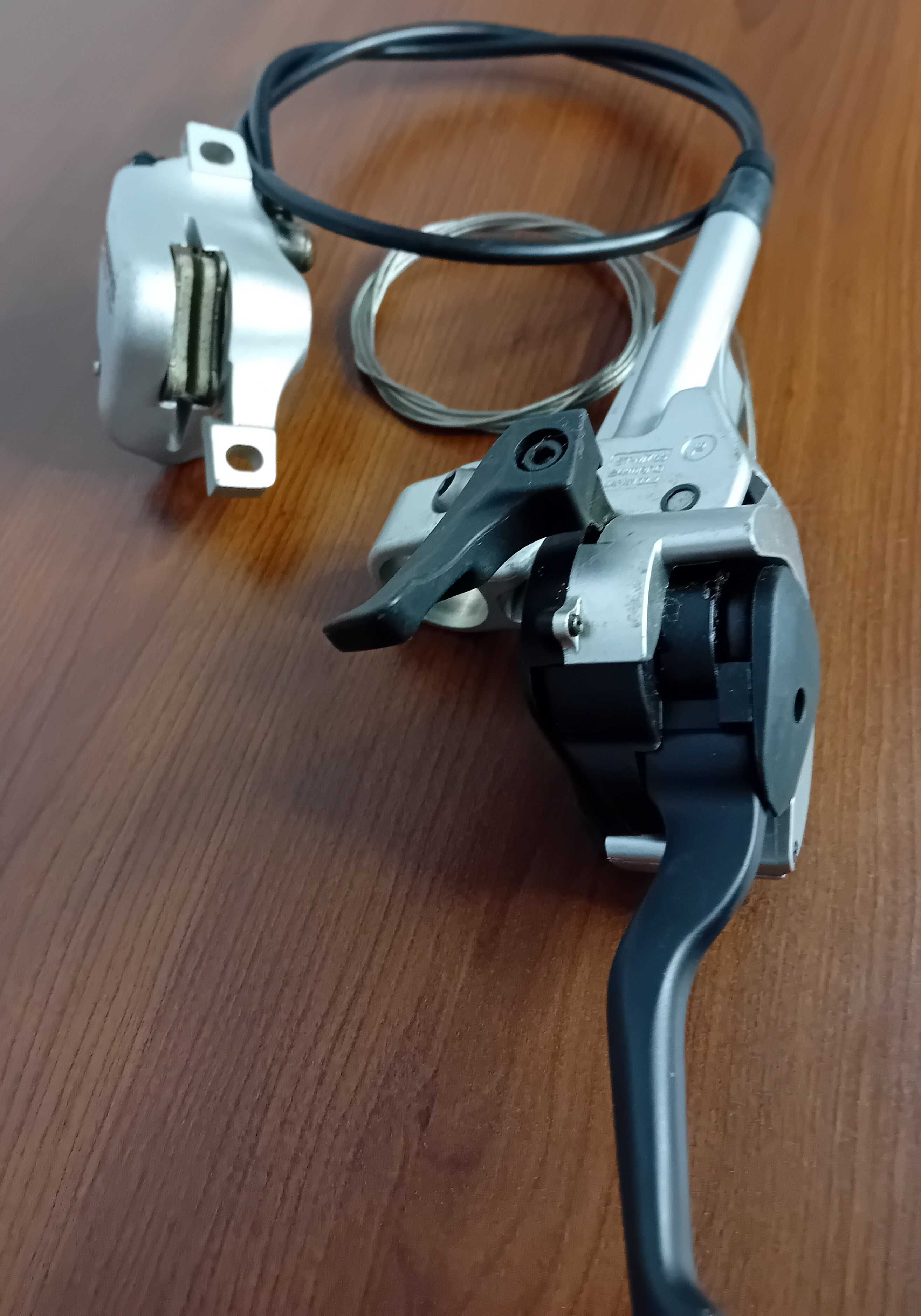 Klamkomanetka Shimano Deore XT ST-M765 i hamulec hydrauliczny/NOWA/.