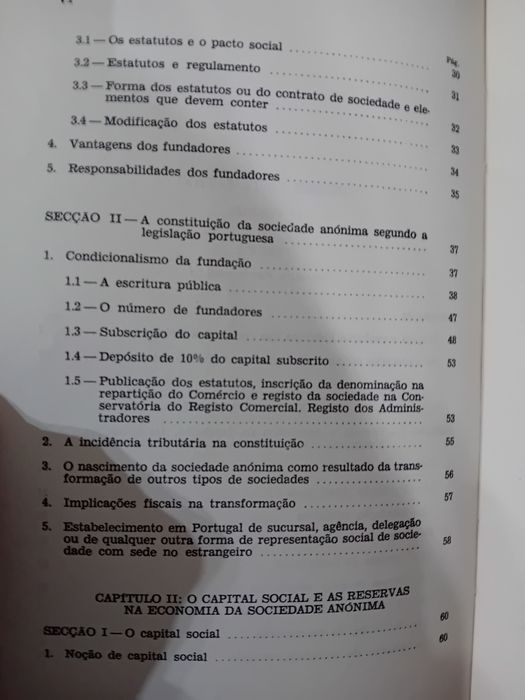 As Sociedades Anónimas