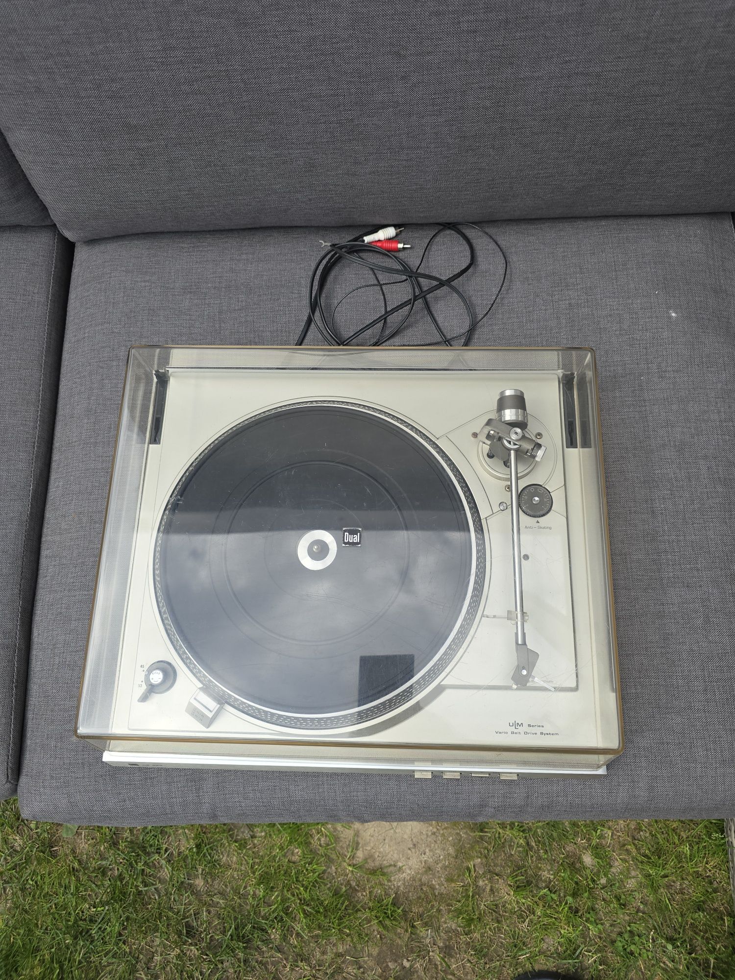 Gramofon Dual model CS 528, kompletny, po dziadku, porządki na strychu