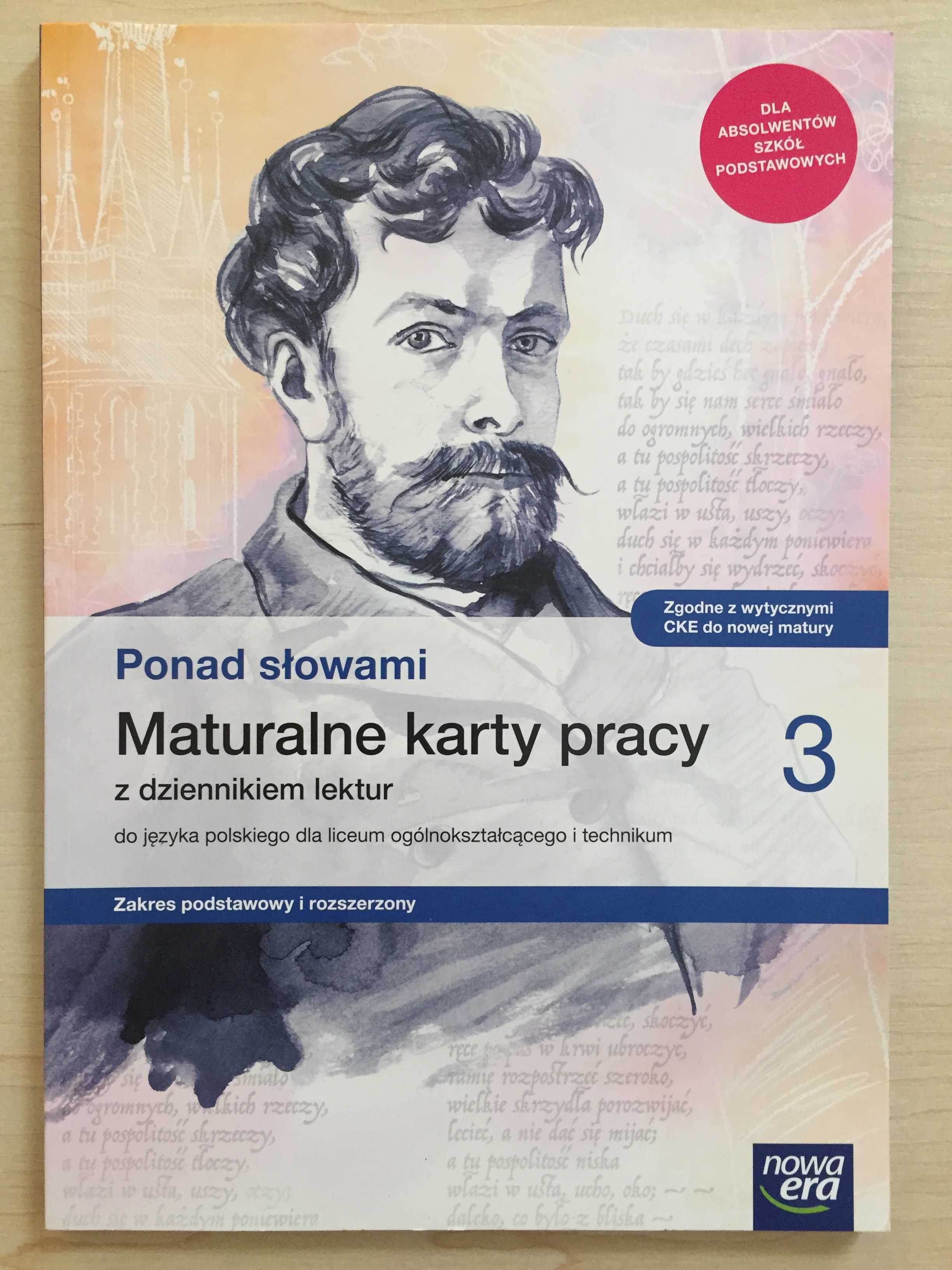 Nowe Maturalne karty pracy 3 Ponad słowami Nowa era