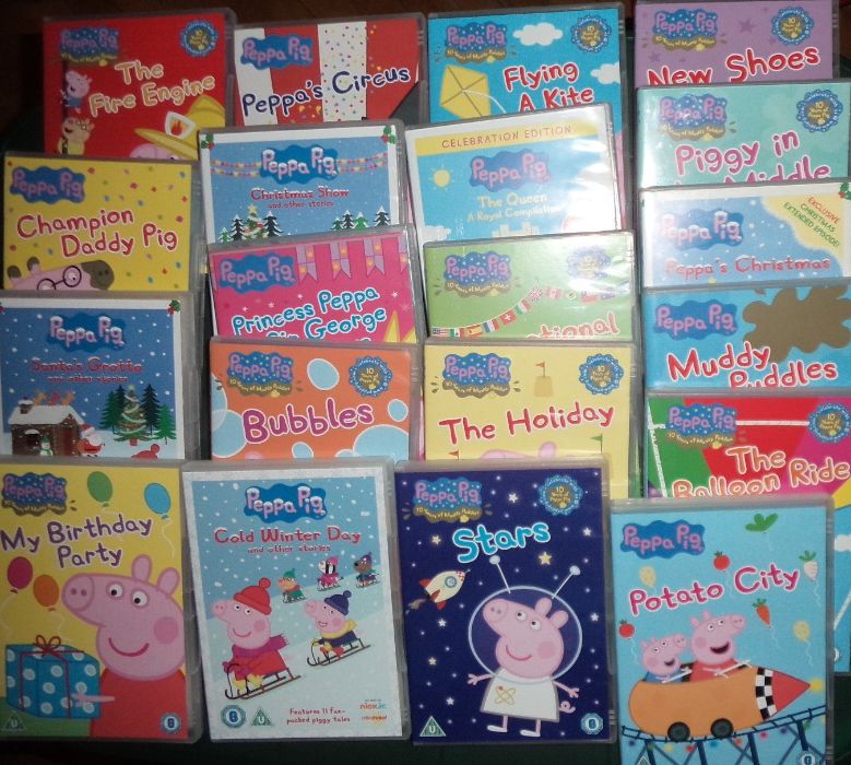 Świnka Pepa Peppa Pig 20 DVD Ultimate Collection jak nowe ENGLISH