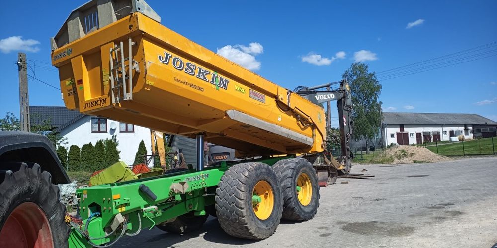 Joskin trans ktp 22 50 skorupa mulda hardox wywrotka krampe beco prona