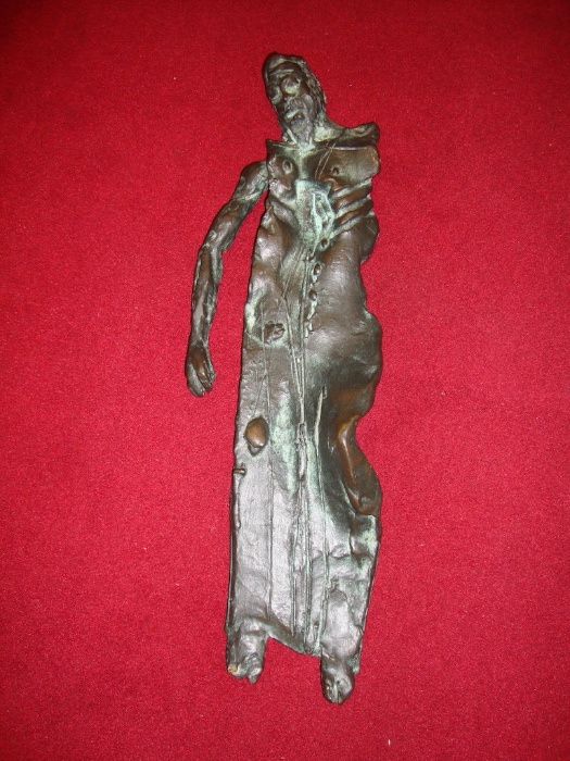 Cristo, escultura em bronze patinado