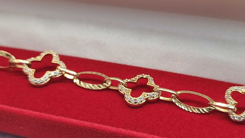 Piękna złota bransoletka P.585 4,46G Nowa! Best Mobile Lombard Nr.529