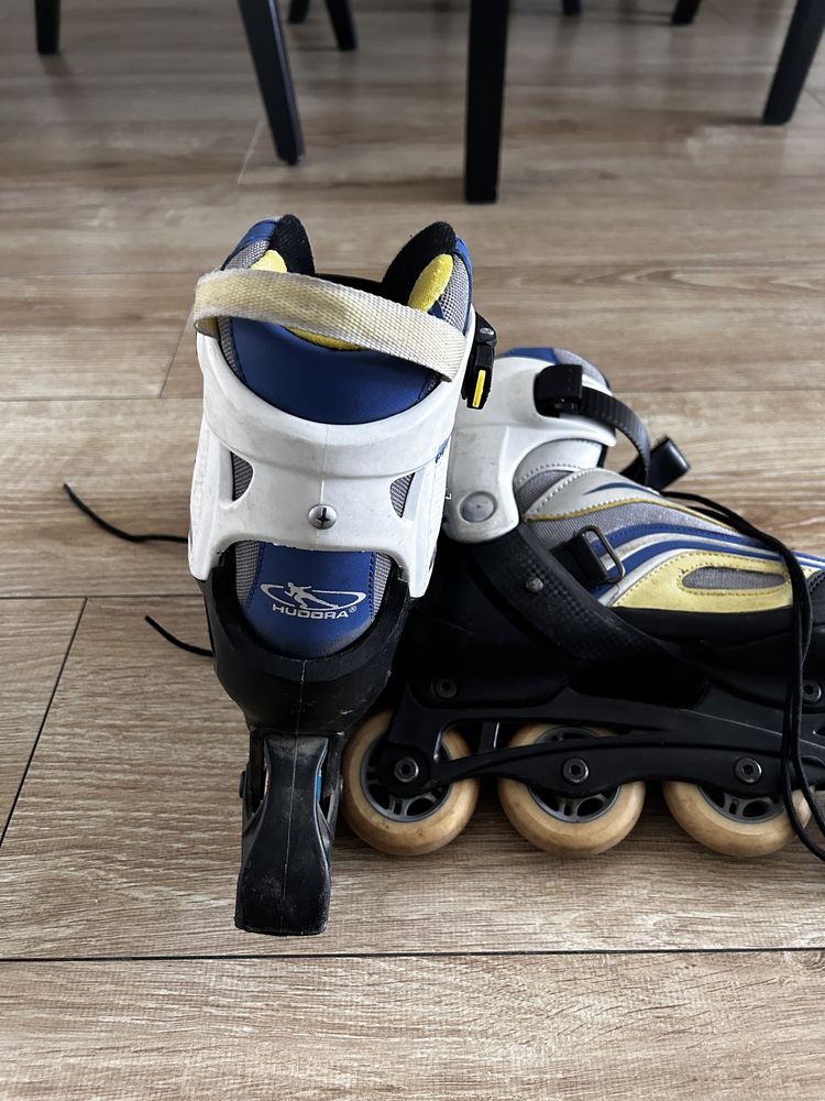 Rolki regulowane Hudora ABEC-3, rozmiar 38-39