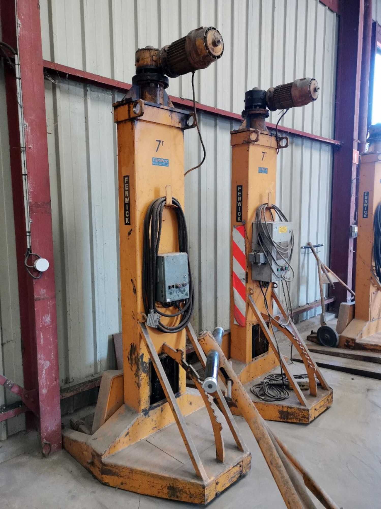 Elevador de 4 colunas para pesados