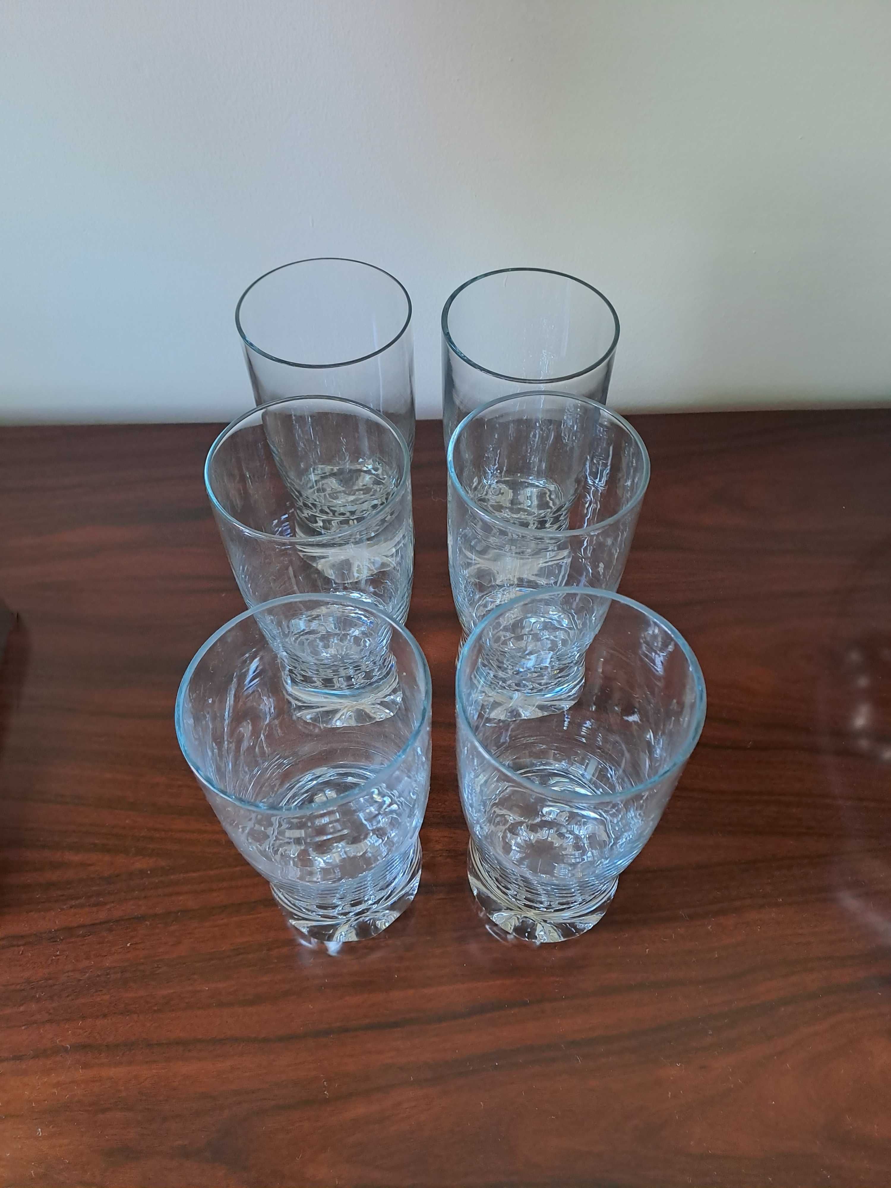 Conjunto 6 copos cristal