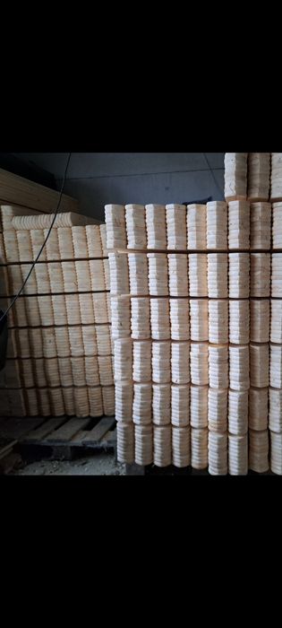 Sztachety drewniane świerkowe szer 12cm. Od ręki