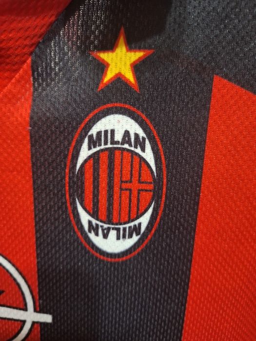 Футболка AC Milan Ретро З Логотипом Opel — Оригінальний Стиль