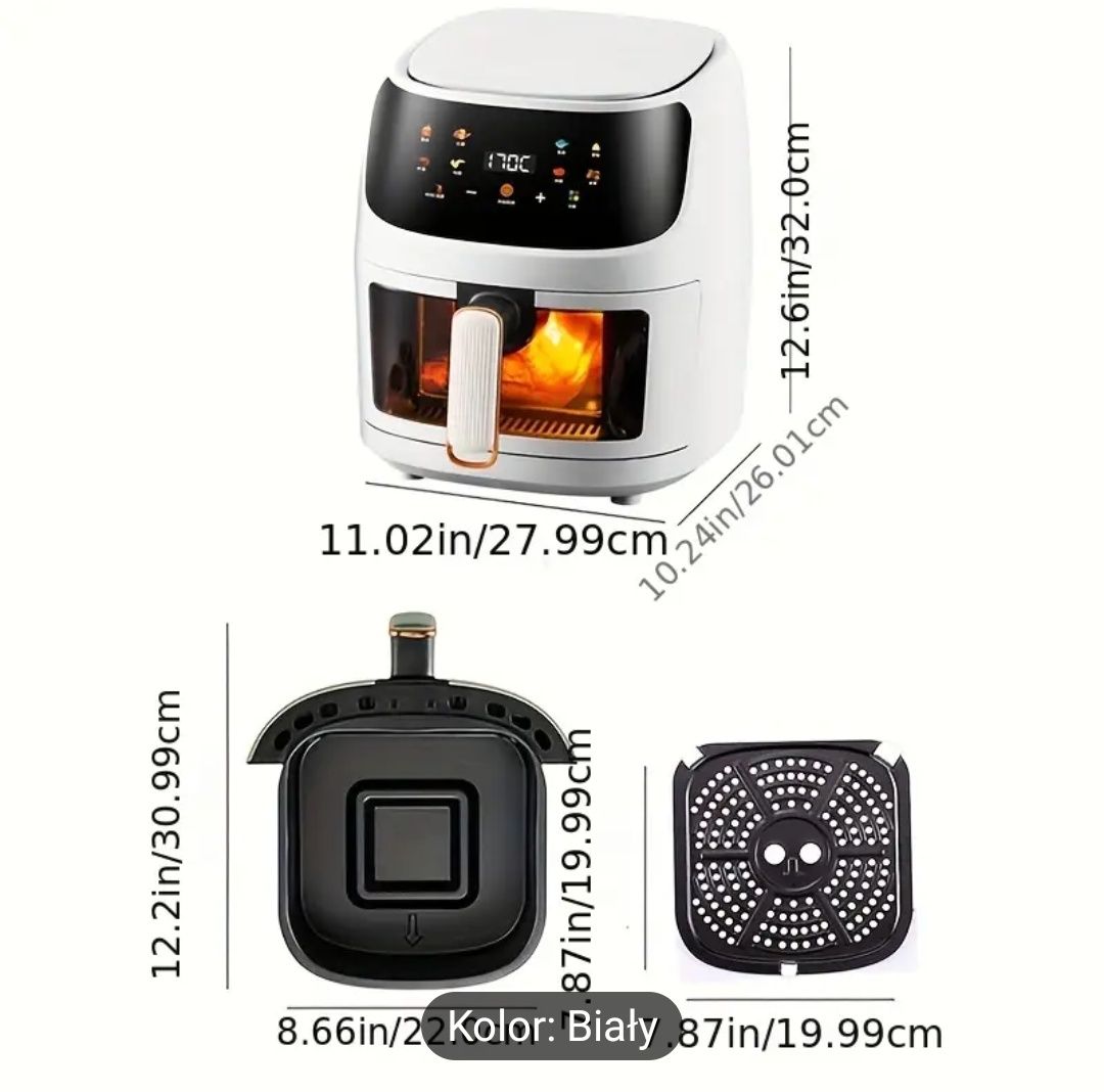 Frytkownica powietrzna Air Fryer pojemność 6 litrów
