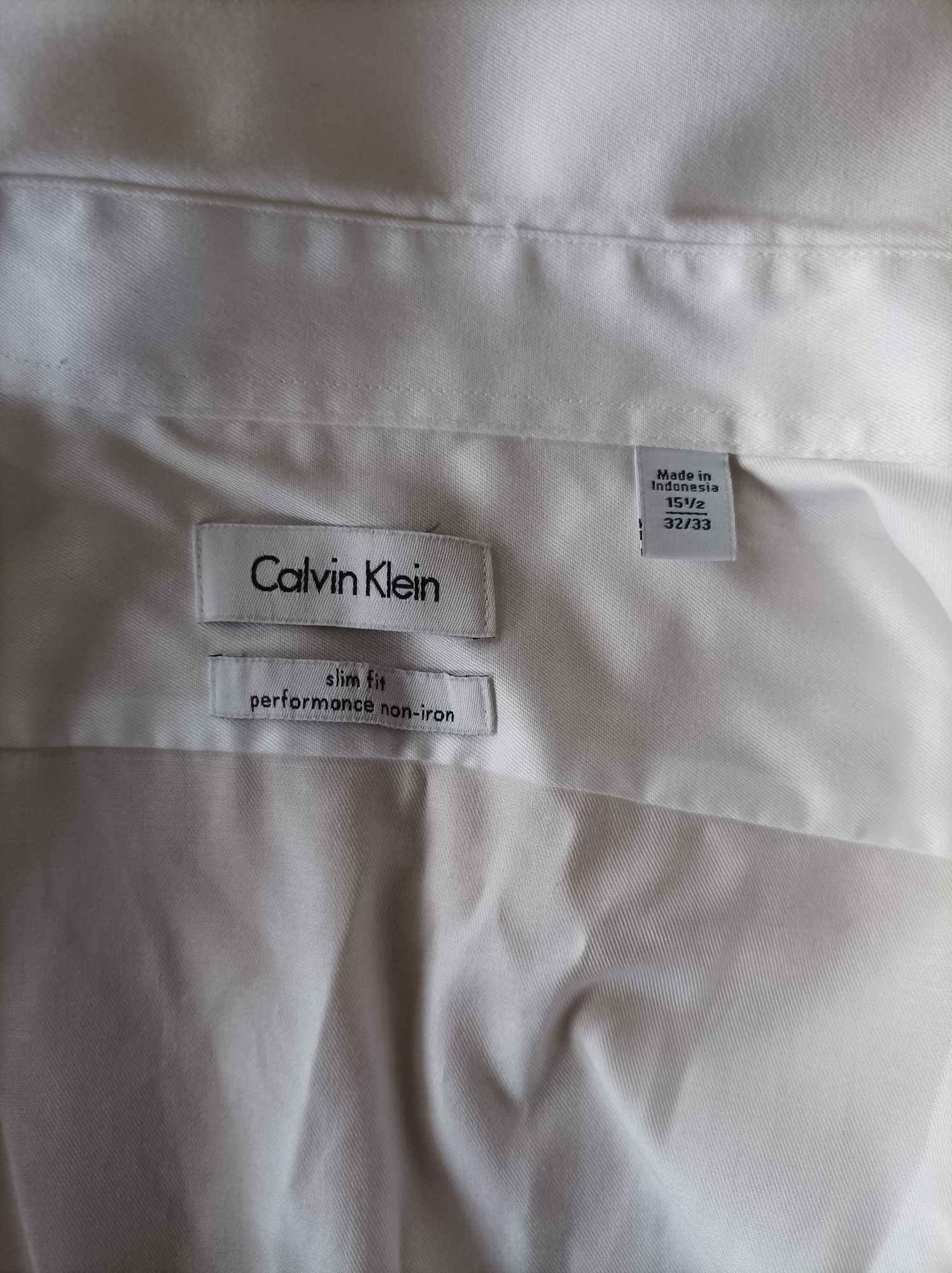 Koszula Calvin Klein biała