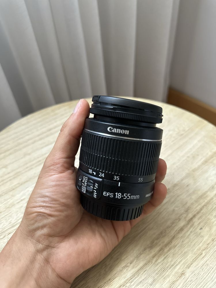 Canon EOS 1100D + lente 18-55